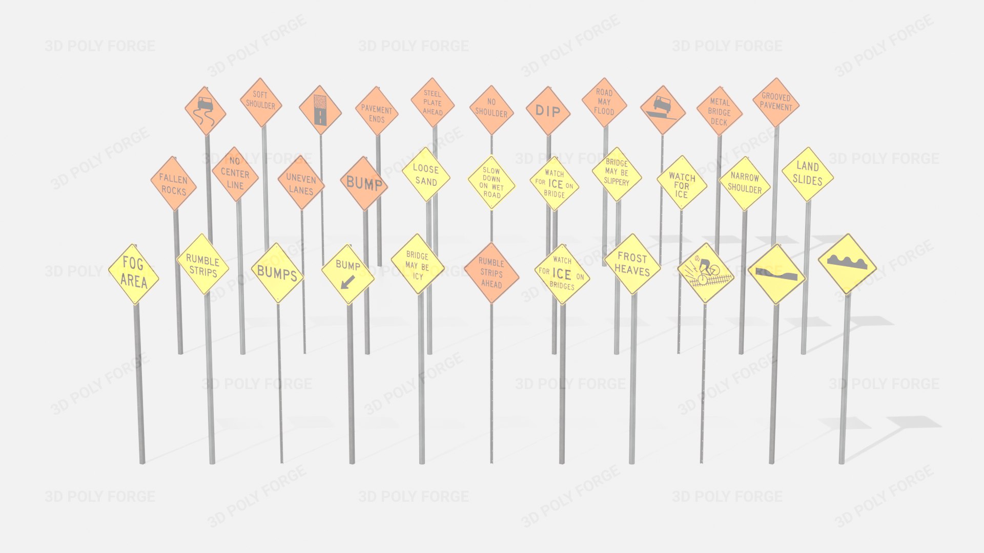 Road Signs Pack - Complete Library 3D https://p.turbosquid.com/ts-thumb/F0/QTrRwh/Jx/bb27/png/1780267332/1920x1080/fit_q87/aba36bea511f84d9e70ea45504b5cb3d4abb4764/bb27.jpg