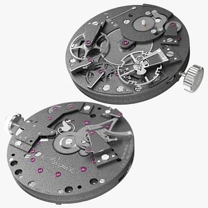 Breguet 507DR movement chrome