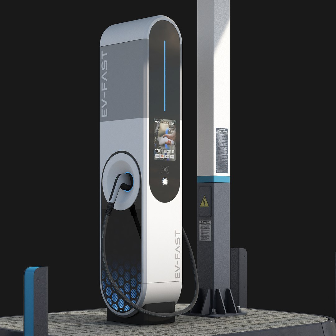 EV charging station 2 3D model https://p.turbosquid.com/ts-thumb/F0/WBwQv6/9x/6/jpg/1641612525/1920x1080/fit_q87/12e02dcef07b5d58d3054d58f1666544292b20dd/6.jpg