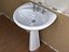 Eljer Tennison Ladies Sink & TOTO Clayton Faucet Set