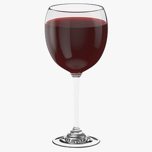 wine glass 3D