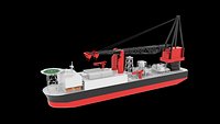 Vessel DLS 4200 3D model