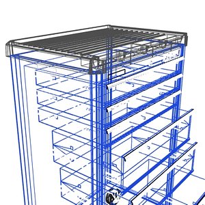 tool chest 3d lwo