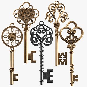 Detailed Skeleton Keys