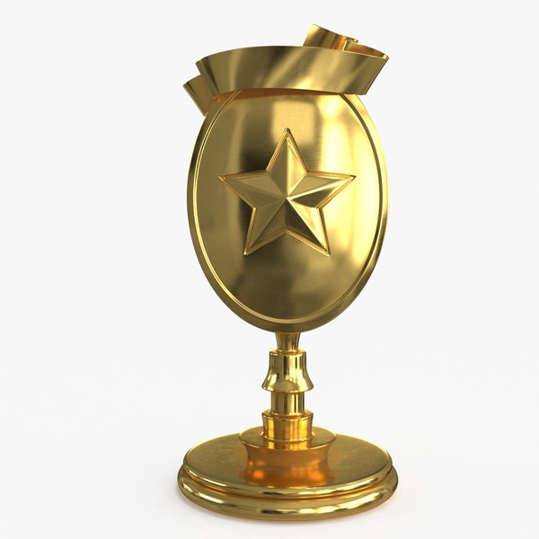 Award Trophy 04 3D model