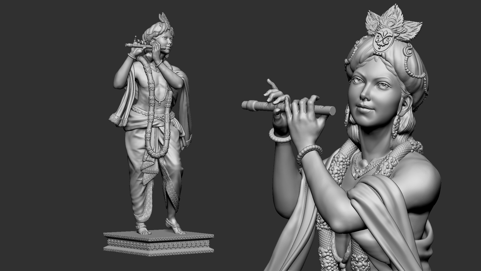 Krishna 3D Model - TurboSquid 2559460