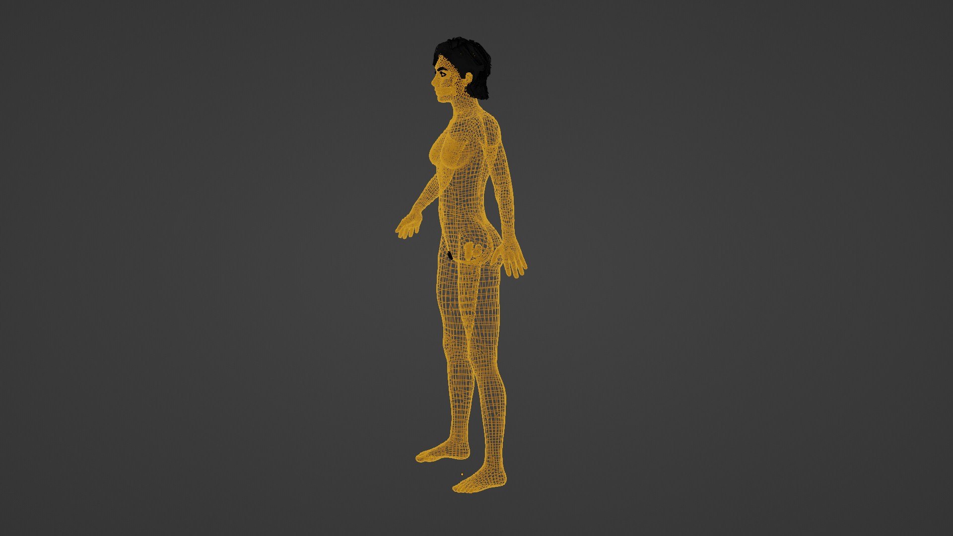 3D Merrin StarWars Nude Model - TurboSquid 2126006