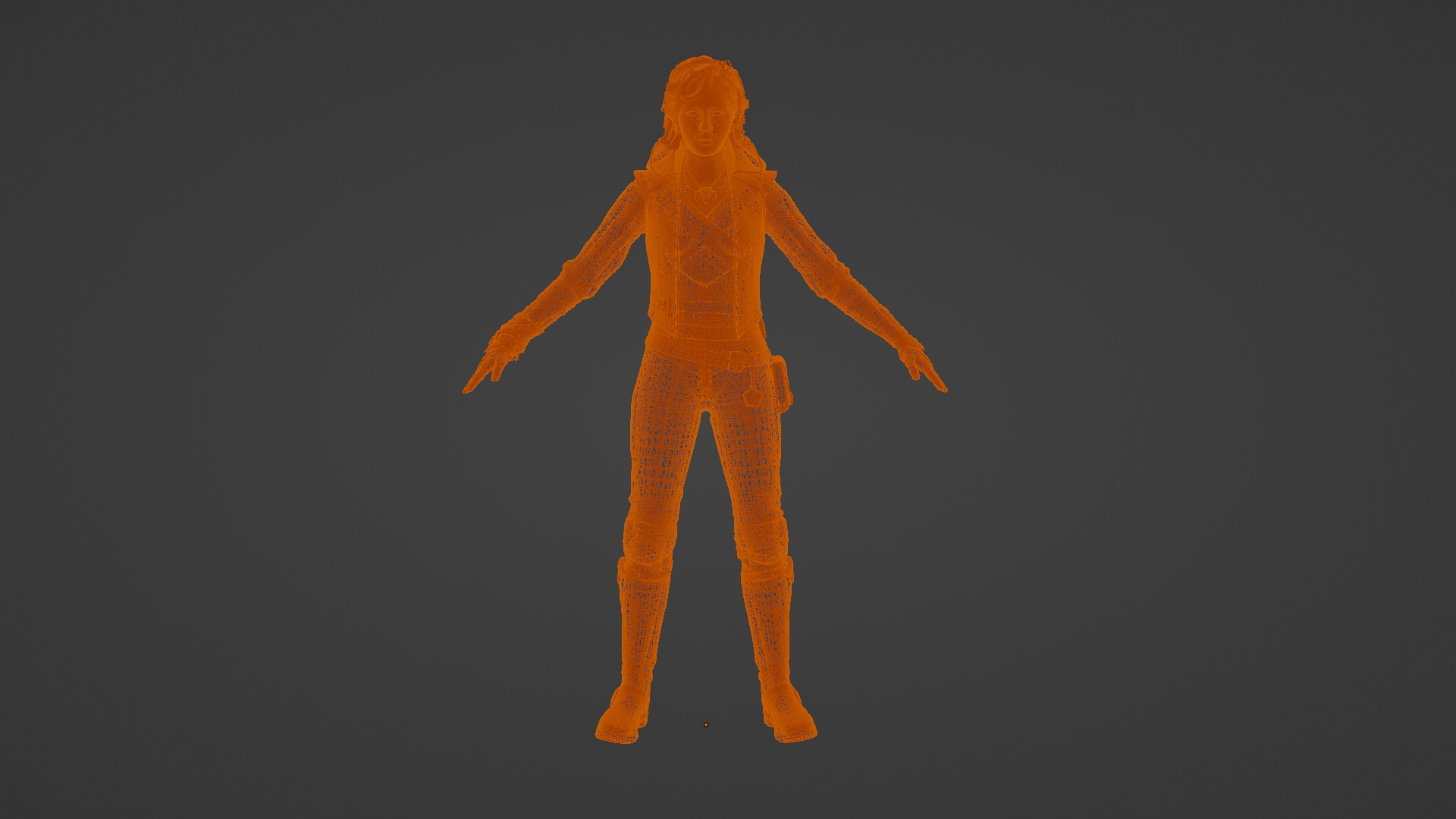 3D Merrin StarWars Nude Model - TurboSquid 2126006