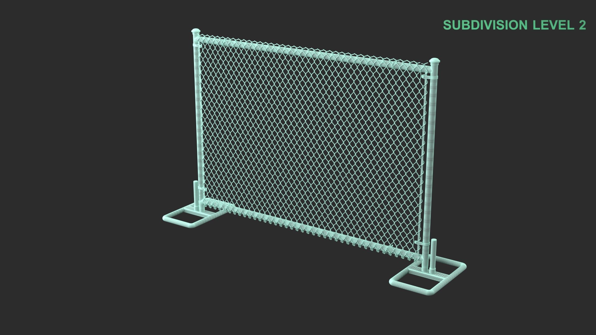 Fence Segment model https://p.turbosquid.com/ts-thumb/F0/sH1Xdx/rf/wireframe_0001/jpg/1733297580/1920x1080/fit_q87/9f63650be71e805dbed967b1110e6998a30c3a9b/wireframe_0001.jpg