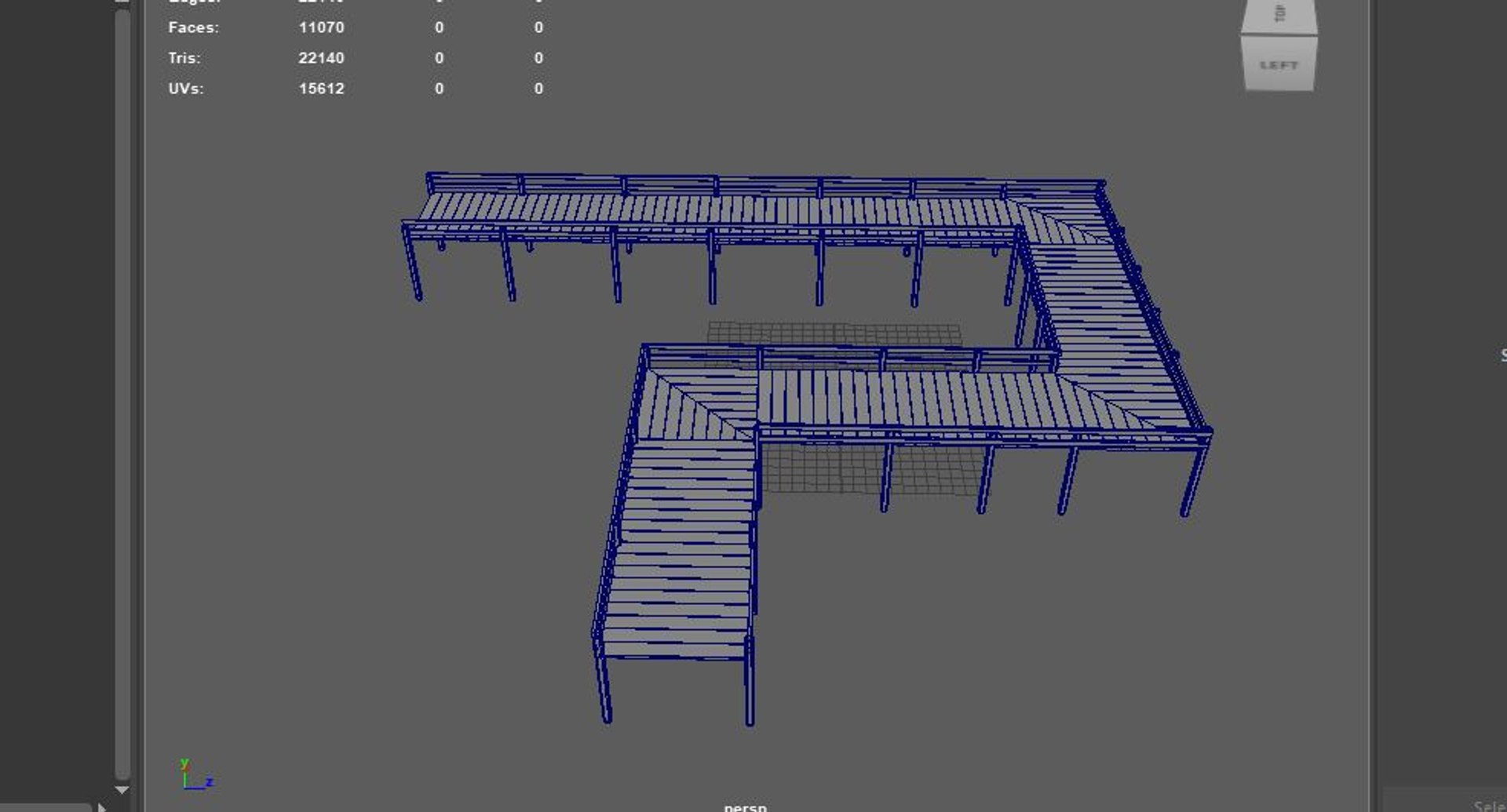 3D Wooden Jetty 02 3D Model - TurboSquid 2537024