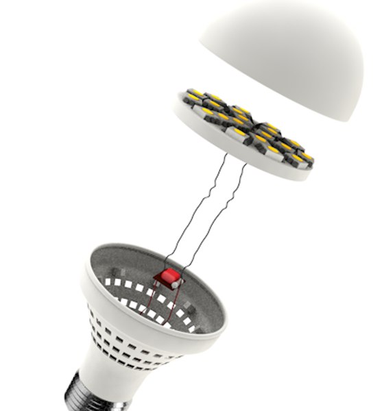 3ds led light explode