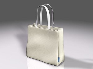 3D Furla Net Leather Tote Bag Brown model - TurboSquid 2097742