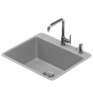 3D KOHLER kitchen sink