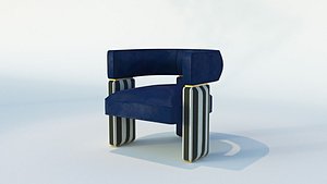 FENDI CASA MARGARET 3D model