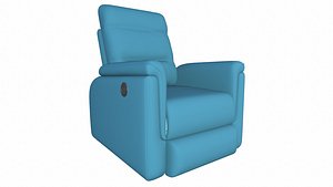 3D Recliner Chair model
