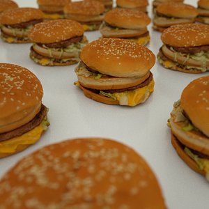hamburger 3d model