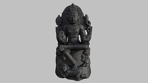 Lord vishnu statue 3D model