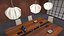 Airy Meeting Room with Furniture