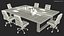 Airy Meeting Room with Furniture