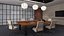 Airy Meeting Room with Furniture
