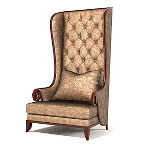 christopher guy chair 60-0053 3d model