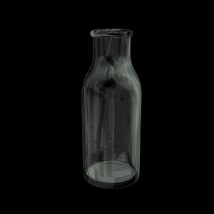 Glass Milk Bottle