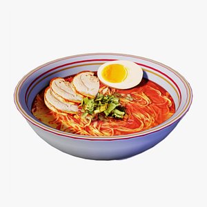 3D Ramen model