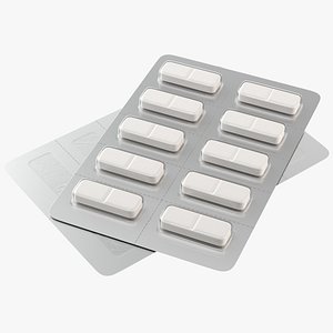 3D Pills Blister Pack