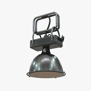 3D industrial lamp
