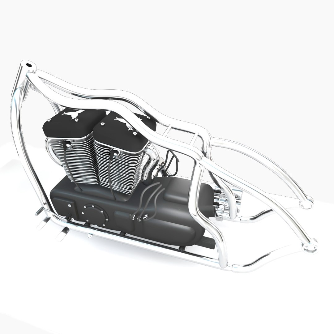 3D Motorcycle Base 5 - TurboSquid 2365386