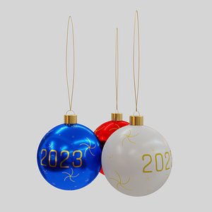 New Year tree toys model