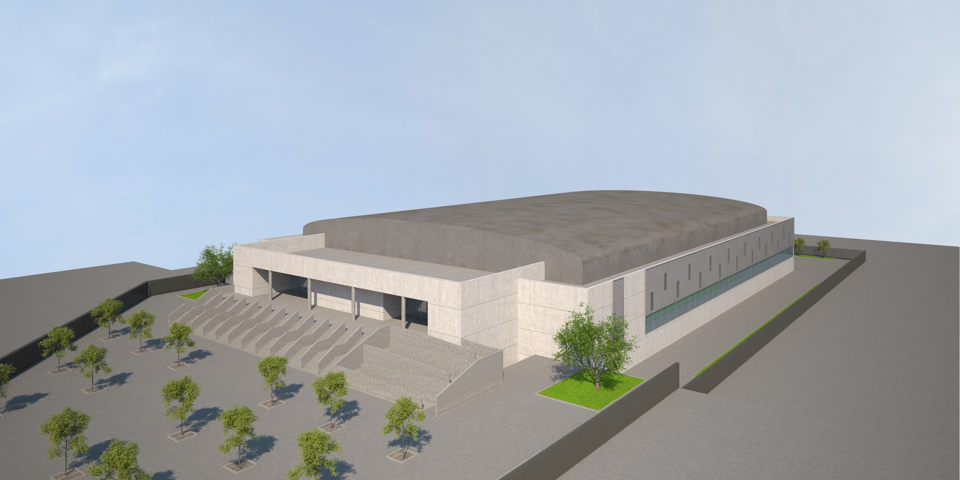 Ice Rink 3d Model
