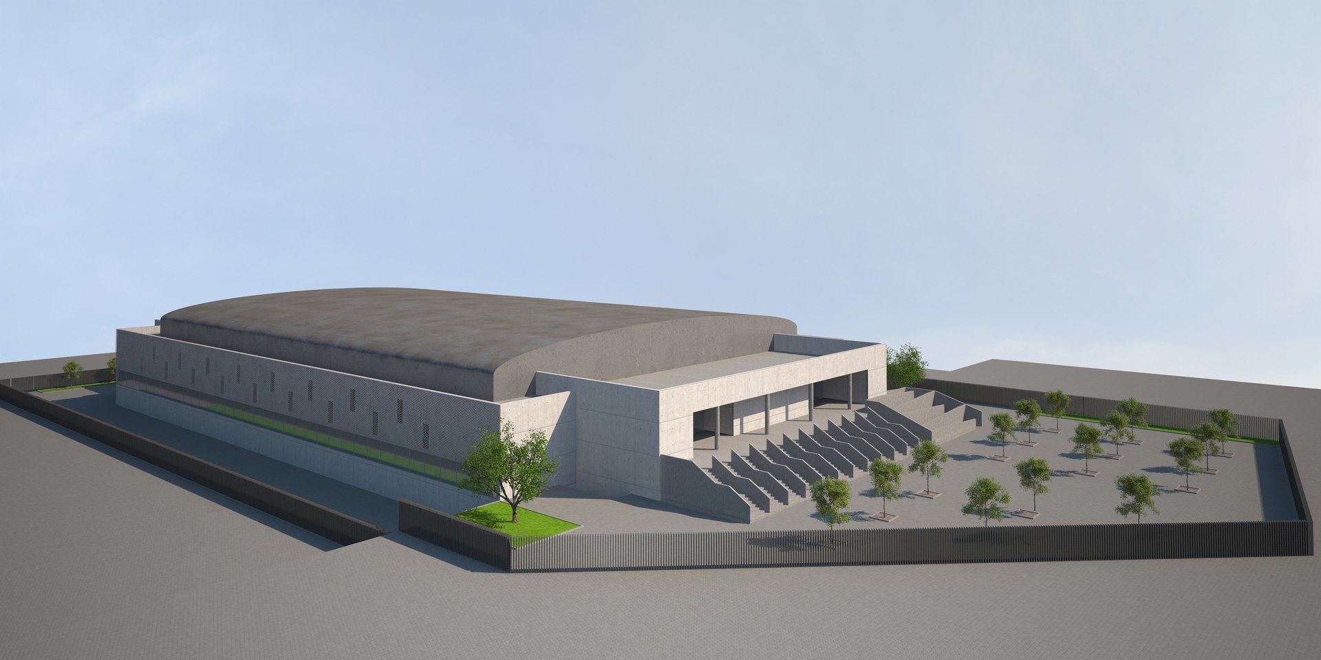 Ice Rink 3d Model