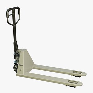 Hydraulic Hand Pallet Truck PBR 3D model