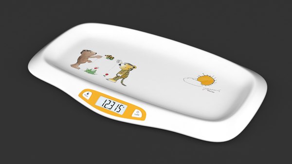 Digital Baby Scale 3D model