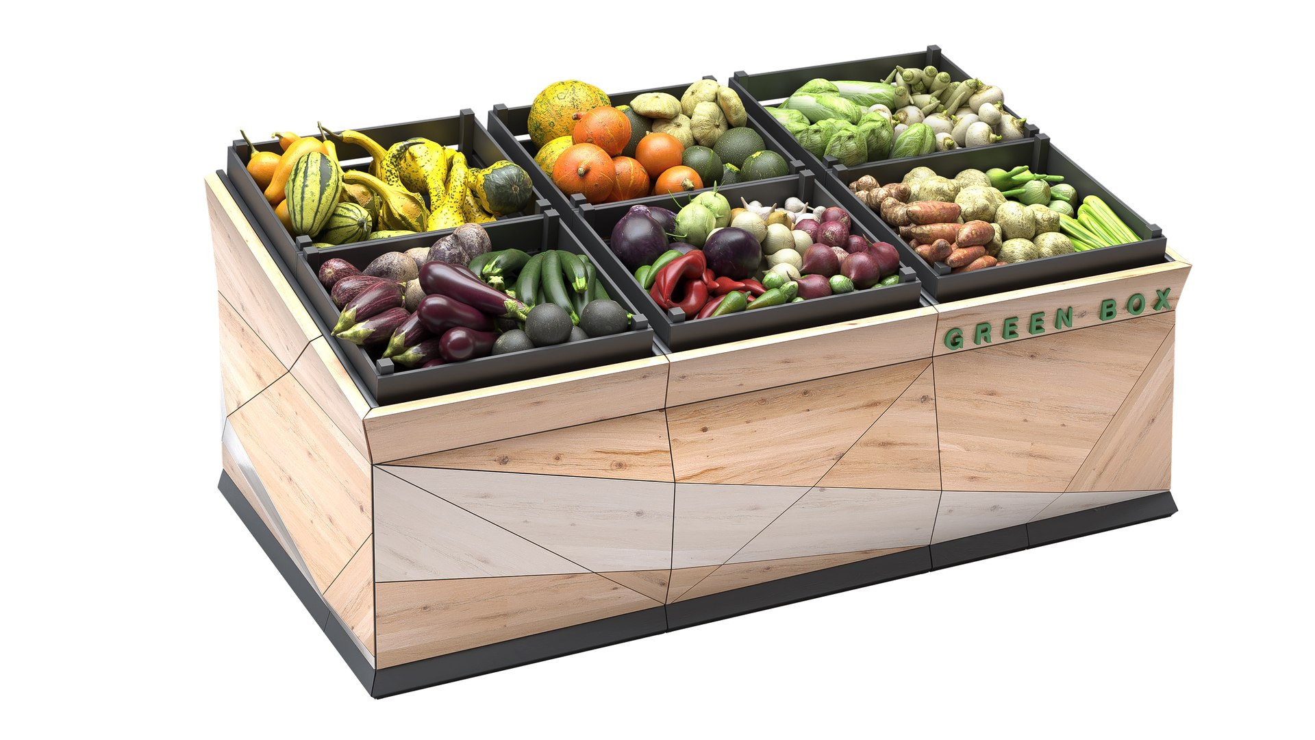 Vegetable Rack 3D - TurboSquid 2265976