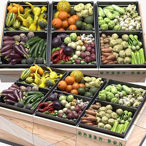 Vegetable Rack 3D