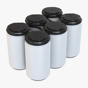 3D Standard Can 355ml 12oz Clip Pak Carrier Handle 6pak