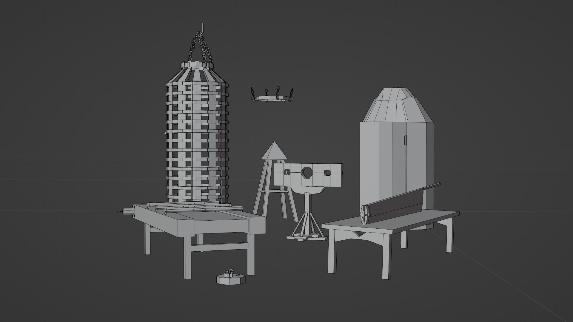 3D Set of Low Poly Torture devices model https://p.turbosquid.com/ts-thumb/F1/lg2PU8/XU/bayunthecat1/png/1665646858/1920x1080/fit_q87/e1a29892d57d2968ff962d1488f2e39f30929bc2/bayunthecat1.jpg