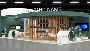 3d exhibition 3D model