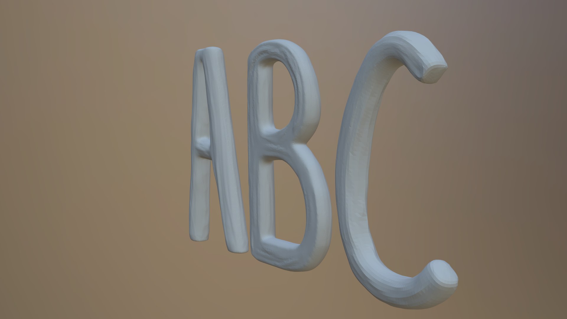 3D 3d Letters Model - TurboSquid 1908176