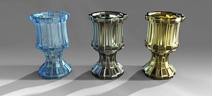 3D decorative vase interior designs