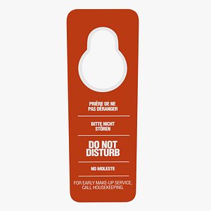Doorknob Hanger V2 double face