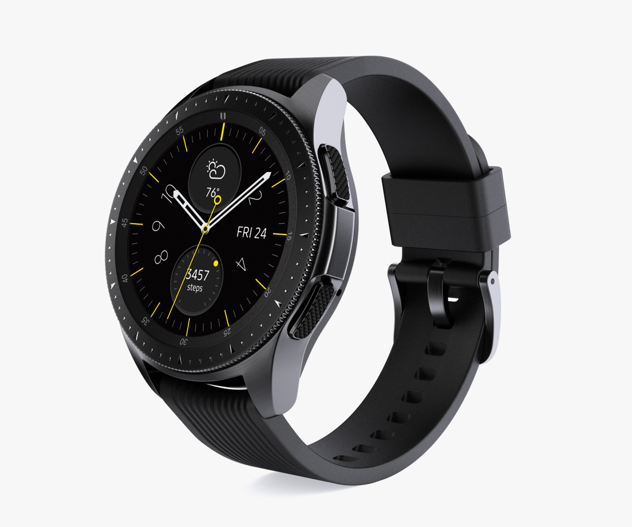 Galaxy watch midnight black 46mm best sale
