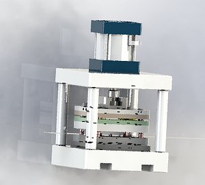Pressing laminate mechanism