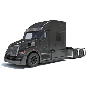 3D Generic Semi Truck