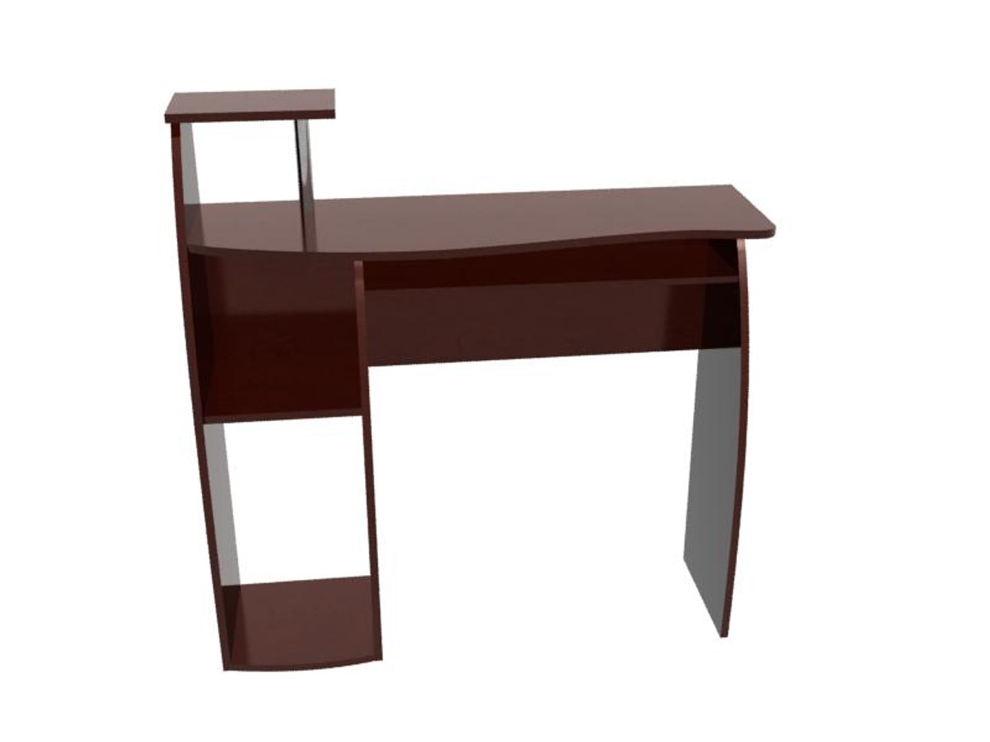 3d model computer table