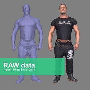 3d obj scan fullbody agisoft