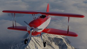 mini plane 3D model