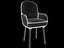 Beetley Small Bridge Wooden Legs Armchair
